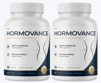 Two bottles of Hormovance, 60-day supply